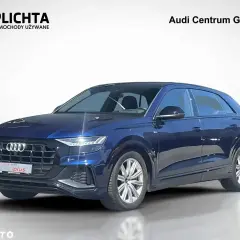 Granatowy Audi SQ8 na sprzedaż. Sprawdź atrakcyjną audi sq8 cena w Audi Centrum Gdańsk.