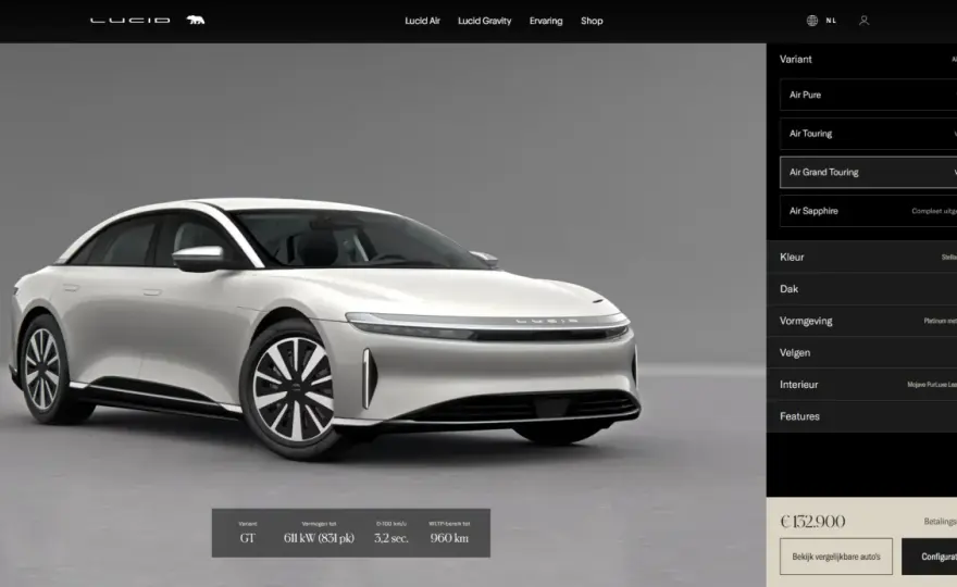 Lucid Air Grand Touring - zasięg, osiągi i luksus w jednej limuzynie